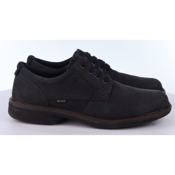 ECCO Turn Gore Tex $260 Men\'s Waterproof Plain Toe Shoes Size EU 43 US 9-9.5 M